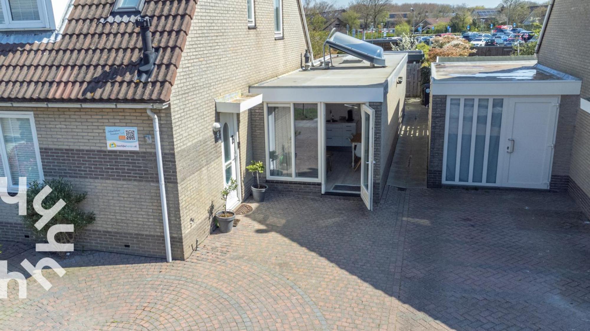 Fijne Vakantiewoning In Domburg Op Loopafstand Strand En Centrum Met Parkeerplaats Exteriör bild